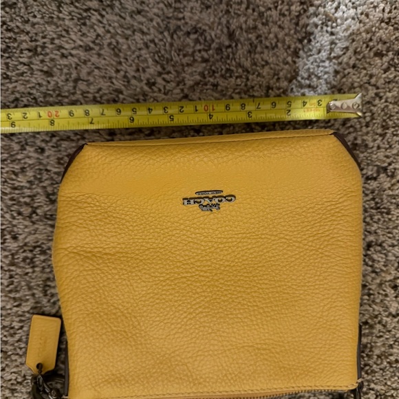 Coach Yellow Mini Crossbody Bag - Picture 8 of 9